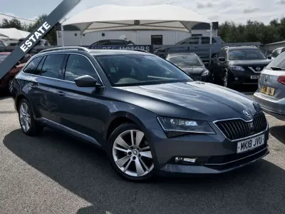 Used Skoda Superb SE L Executive 150 HP (110 kW) 2018 Grey Estate