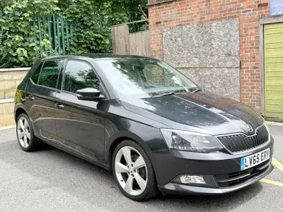 Used Skoda Fabia SE L 110 HP (80 kW) 2015 Black Hatchback
