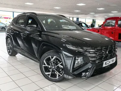 Used Hyundai Tucson N Line 160 HP (117 kW) 2024 Black SUV