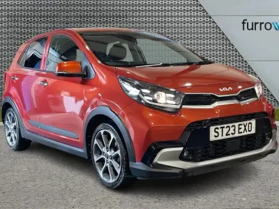 Used Kia Picanto X-Line 65 HP (47 kW) 2023 Orange Hatchback