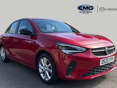 Used Vauxhall Corsa 75 HP (55 kW) 2020 Red Hatchback