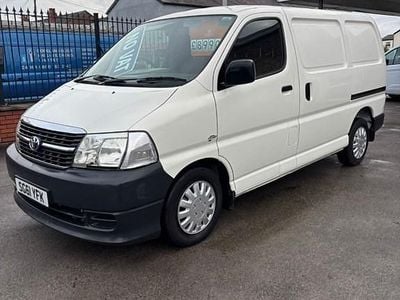 White Used 2011 Toyota HiAce Van | £8,990 (Fair price)