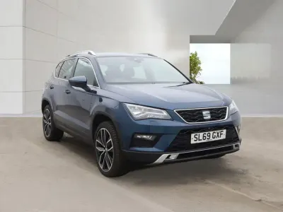 Used Seat Ateca 4Drive 150 HP (110 kW) 2019 Blue SUV