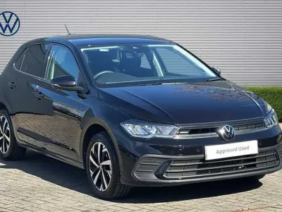 Used VW Polo Match 95 HP (69 kW) 2025 Black Hatchback