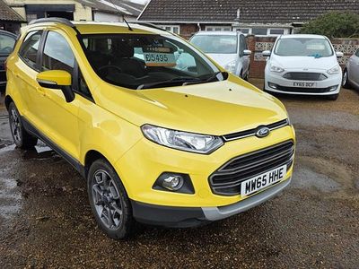 Używany Ford Ecosport Titanium 95 KM (69 kW) 2015 Żółty SUV