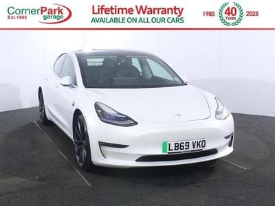 Used Tesla Model 3 Performance 461 kW (627 HP) 2019 White Sedan