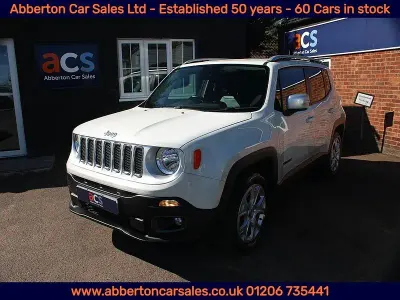 Used Jeep Renegade Limited 170 HP (125 kW) 2017 White SUV