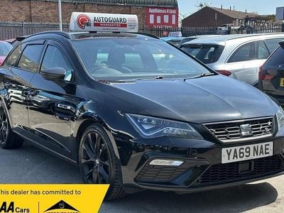 Begagnad Seat Leon ST Black Edition 130 HK (95 kW) 2020 Kombi