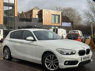Used BMW 118 Sport Line 2019 White Hatchback
