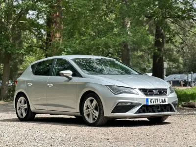 Used Seat Leon FR 150 HP (110 kW) 2017 Silver Hatchback
