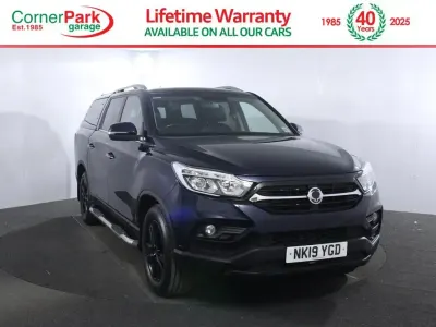 Used SsangYong Musso 181 HP (133 kW) 2019 Blue Pickup