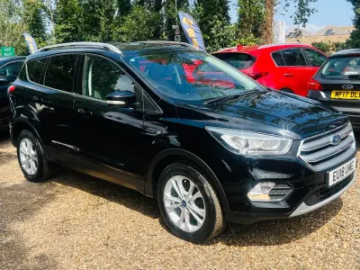 Used Ford Kuga Titanium 150 HP (110 kW) 2018 Black SUV
