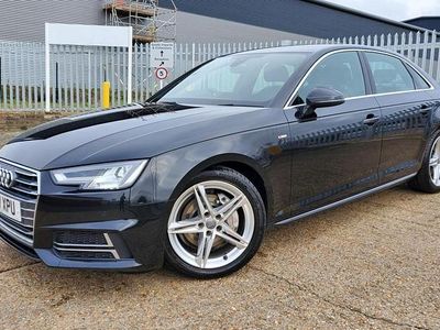 Black Used 2017 Audi A4 S-Line Sedan | £7,990 (Good price)