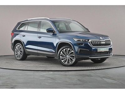 Used Skoda Kodiaq SE L Executive 110 HP (80 kW) 2023 Petrol blue metallic SUV