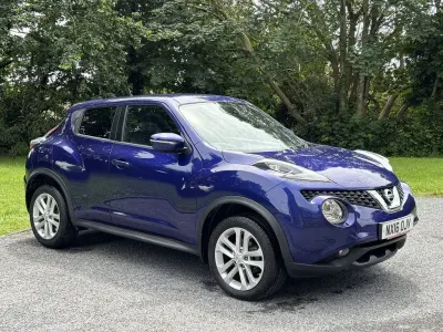 Used Nissan Juke N-Connecta 115 HP (84 kW) 2016 Blue SUV
