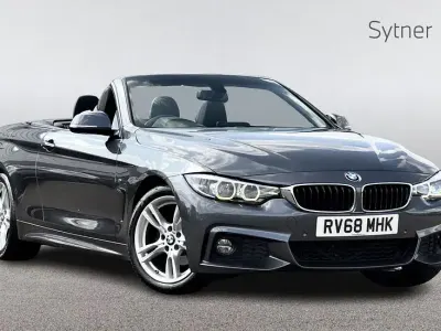 Used BMW 420 M Sport 181 HP (133 kW) 2018 Grey Cabriolet