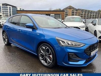 Blue Used 2024 Ford Focus ST-Line X Hatchback | £19,995 (Fair price)