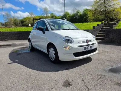 Käytetty Fiat 500 Pop 69 HP (50 kW) 2017 Valkoinen Viistoperä