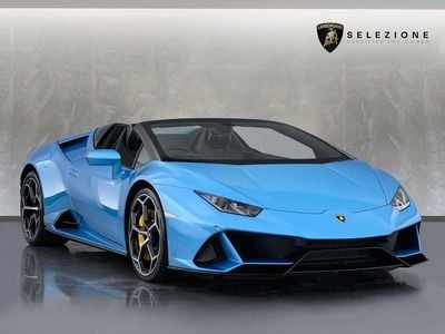 Used Lamborghini Huracán 2021 Blue Cabriolet