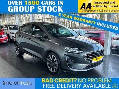Used Ford Fiesta Titanium X 125 HP (91 kW) 2023 Grey Hatchback