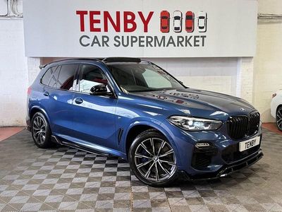 Used BMW X5 M Sport 265 HP (194 kW) 2019 Blue SUV