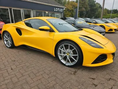 New Lotus Emira 405 HP (297 kW) 2025 Yellow Coupe