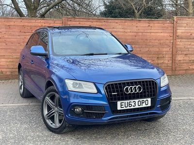 Blue Used 2013 Audi Q5 S-line plus SUV | £8,995 (Expensive)