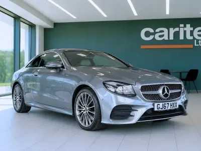 Usado Mercedes E400 AMG Line Premium Plus 2017 Cinzento Coupé