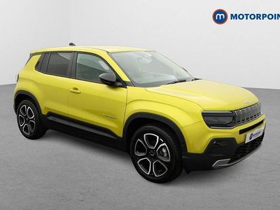 Yellow Used 2024 Jeep Avenger EV Summit SUV | £17,349 (Fair price)