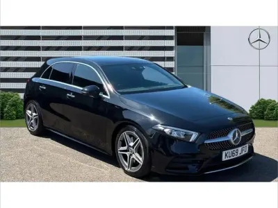 Used Mercedes A220 AMG Line Premium 187 HP (137 kW) 2019 Black Hatchback