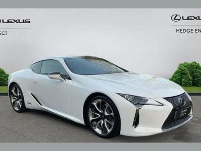Used Lexus LC 500 Sport Line 353 HP (259 kW) 2017 White Coupe