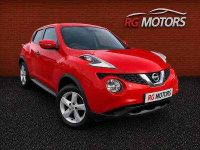 Used Nissan Juke Visia 110 HP (80 kW) 2016 Red SUV