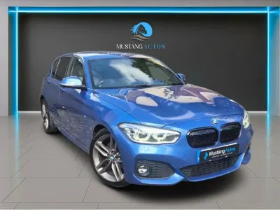 Used BMW 116 M Sport 2019 Blue Hatchback