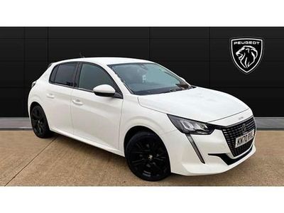 White Used 2020 Peugeot 208 Allure Hatchback | £13,742 (Fair price)
