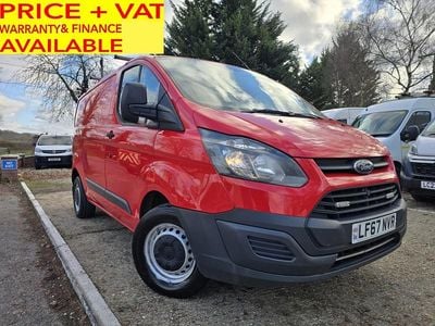 Used Ford Transit Custom 2017 Red