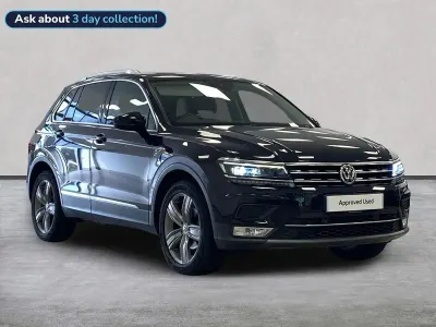 Used VW Tiguan SEL 147 HP (108 kW) 2016 Black SUV