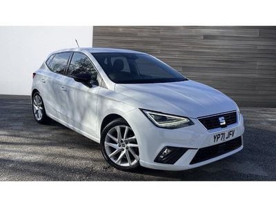 Used Seat Ibiza FR 110 HP (80 kW) 2021 White Hatchback