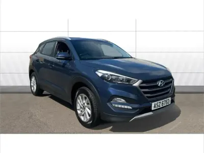 Used Hyundai Tucson SE 132 HP (97 kW) 2017 Blue SUV