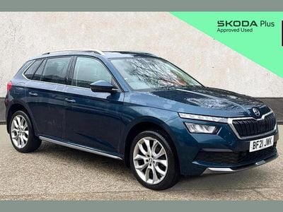 Used Skoda Kamiq SE L 150 HP (110 kW) 2021 Blue SUV