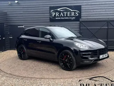Used Porsche Macan Turbo 400 HP (294 kW) 2015 Black SUV