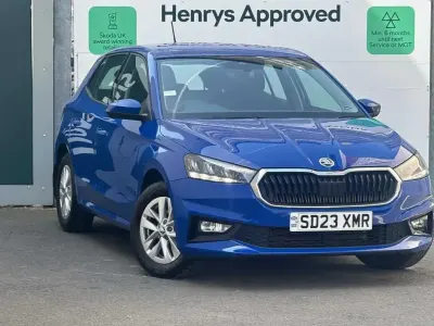 Used Skoda Fabia Comfort 79 HP (58 kW) 2023 Energy blue Hatchback