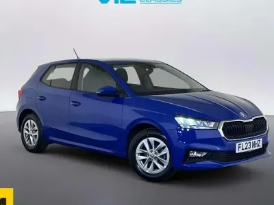 Used Skoda Fabia Comfort 80 HP (58 kW) 2023 Blue Hatchback