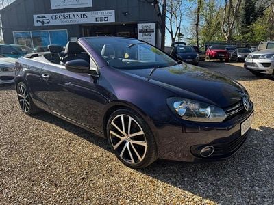 Używany VW Golf Cabriolet GT 140 KM (102 kW) 2013 Purpurowy Kabriolet