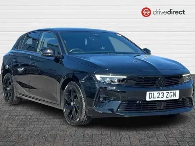 Used Vauxhall Astra 2023 Black Hatchback