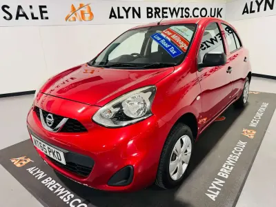 Used Nissan Micra Visia 78 HP (57 kW) 2015 Red Hatchback