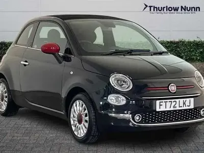 Used Fiat 500C Red 69 HP (50 kW) 2023 Cabriolet