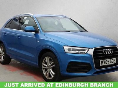 Blue Used 2015 Audi Q3 S-Line SUV | £11,495 (Fair price)