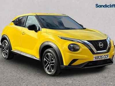 Used Nissan Juke N-Connecta 114 HP (83 kW) 2024 Yellow SUV
