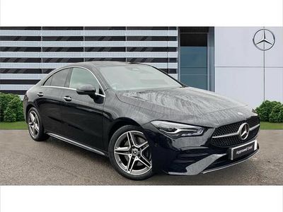 Black Used 2024 Mercedes CLA200 Executive Coupe | £26,537 (Fair price)