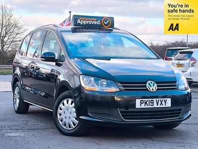 Black Used 2019 VW Sharan SE MPV | £9,995